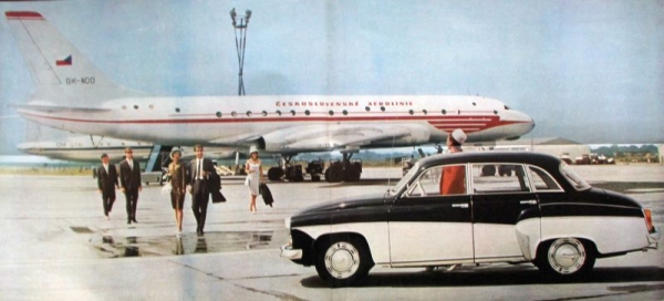 Wartburg 1000 Sedan De Luxe Modelprogram 1959 Carbrochure (9310)